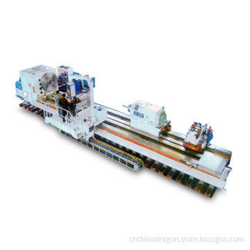 CNC Horizontal Heavy Duty Lathe Machine with 2,100mm Center Height and 320 to 500T Loading Capacity